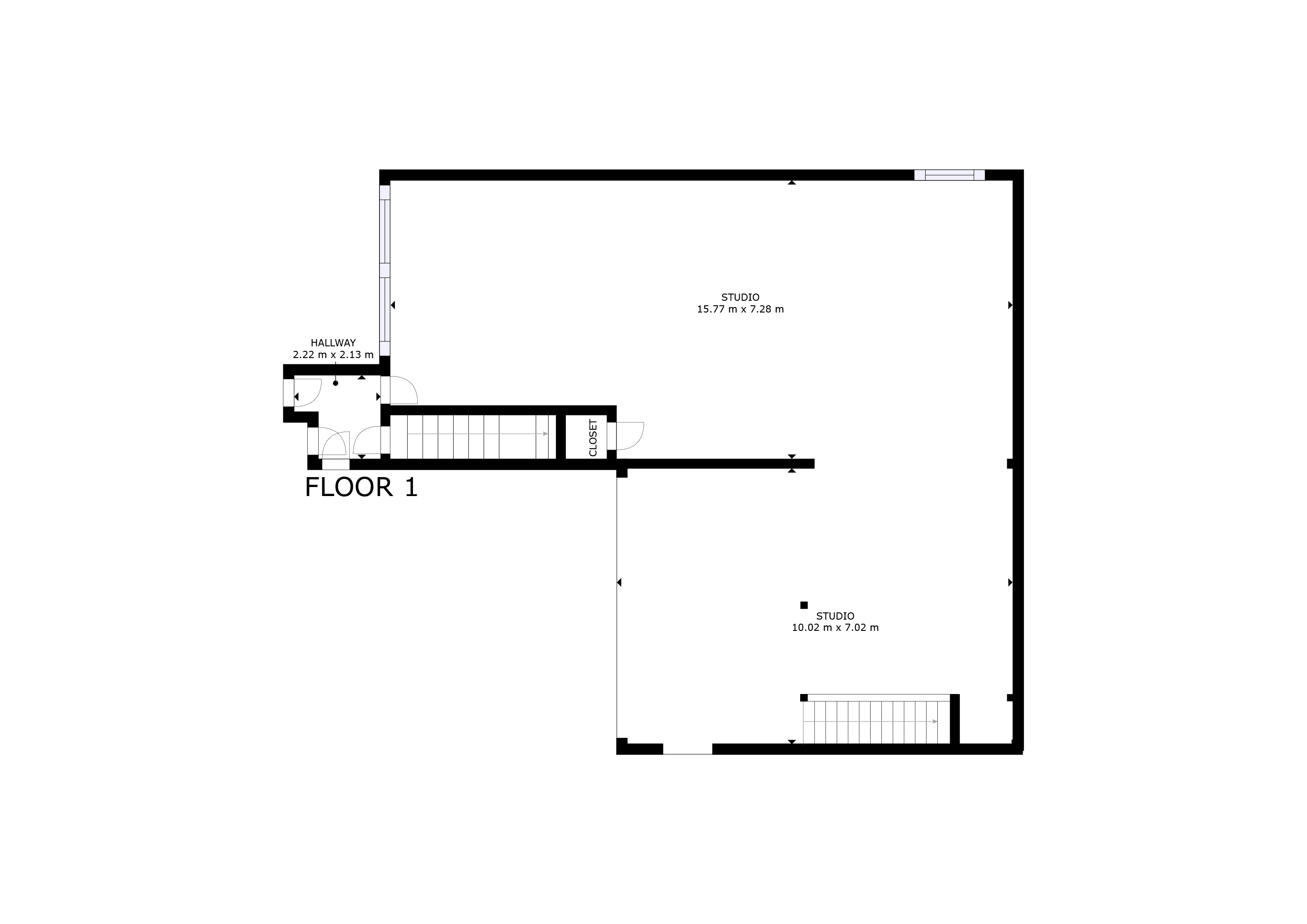 1605 Studio Begane grond